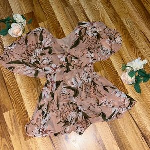 NLW floral romper